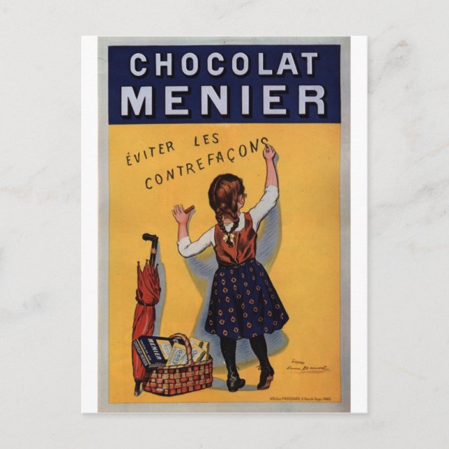 Old Posters Postcard (Front)