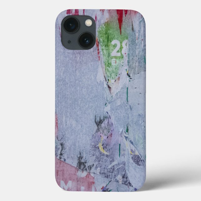 Old posters winter look white green grey red 28 Case-Mate iPhone case (Back)