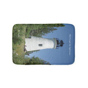 Old Presque Isle Lighthouse bath mat