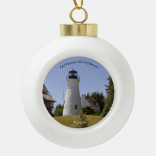Old Presque Isle Lighthouse ornament