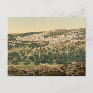 Old print of Hebron - Town of the patriarchs Postcard