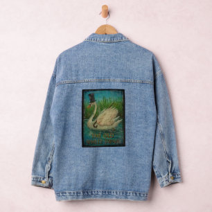 Old Pub Signs, Swan Denim Jacket
