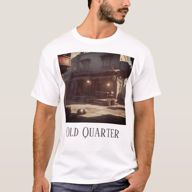 (Old Quarter) Basic T-Shirt (Front)