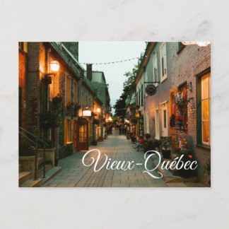 Old Quebec, Canada Postcard