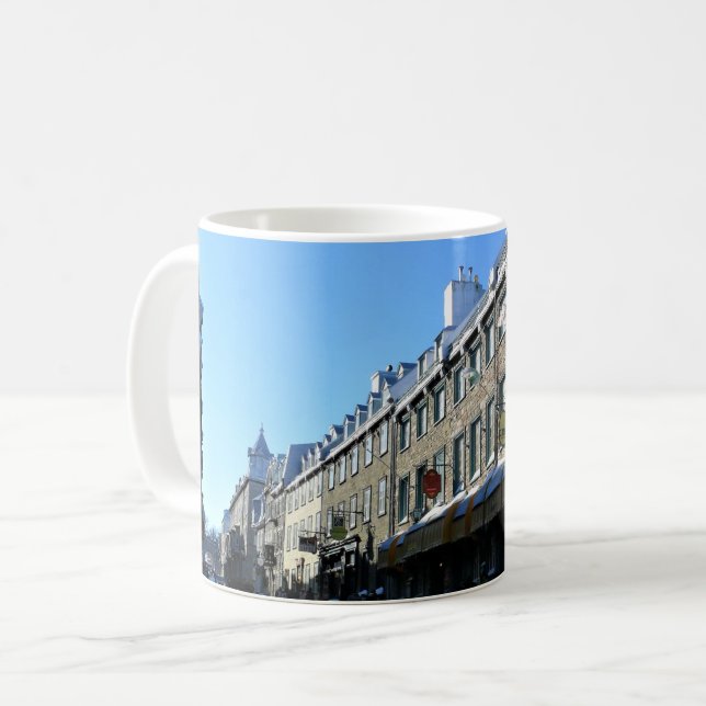 Old Quebec City, Quebec, Canada Coffee Mug (Front Left)