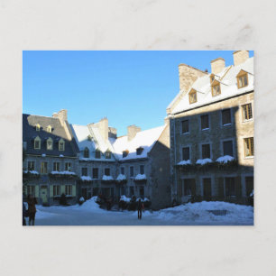 Old Quebec City, Quebec, Canada Postcard