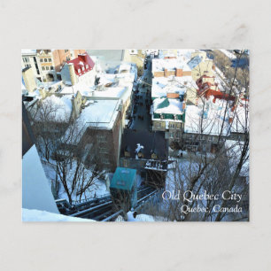 Old Quebec City, Quebec, Canada Postcard
