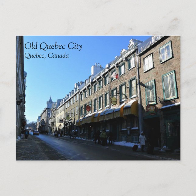 Old Quebec City, Quebec, Canada Postcard (Front)