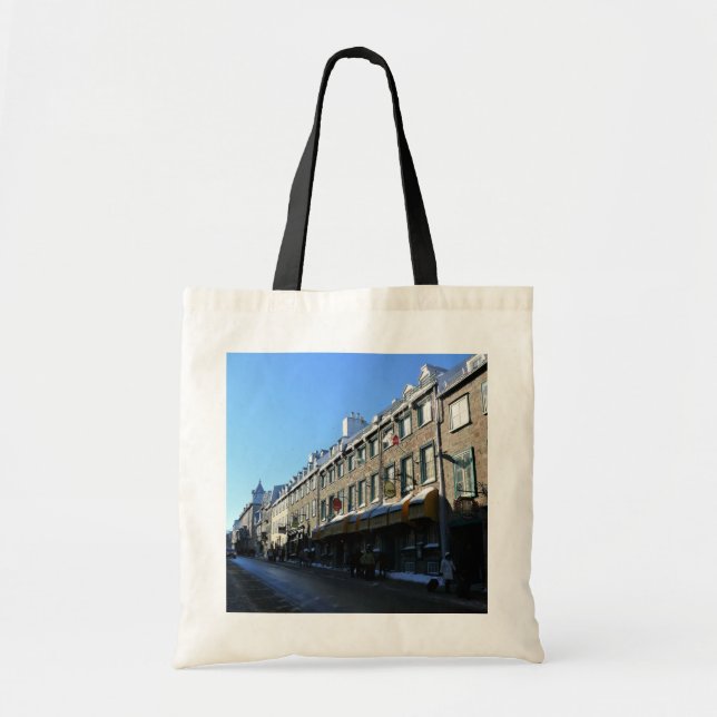 Old Quebec City, Quebec, Canada Tote Bag (Front)