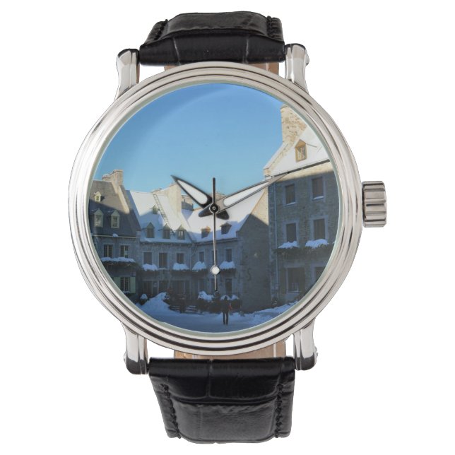 Old Quebec City, Quebec, Canada Watch (Front)