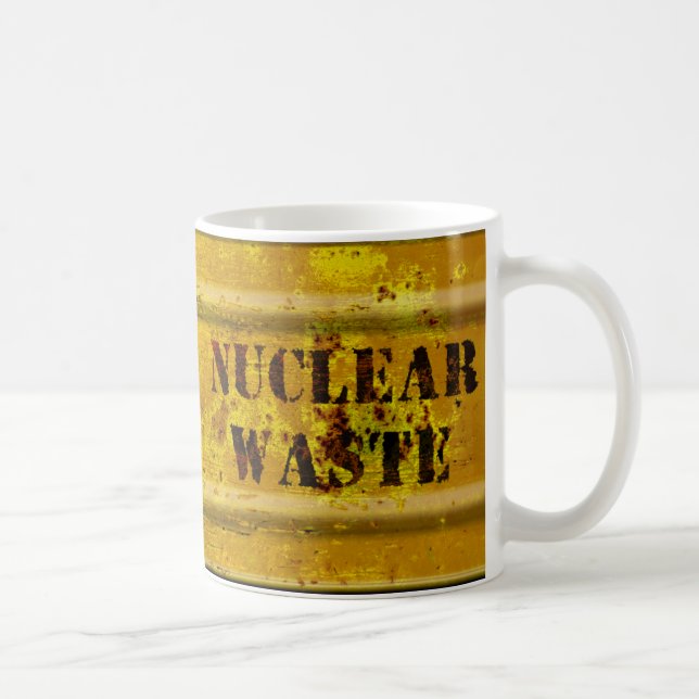 Old Radioactive Waste Container -  Coffee Mug (Right)