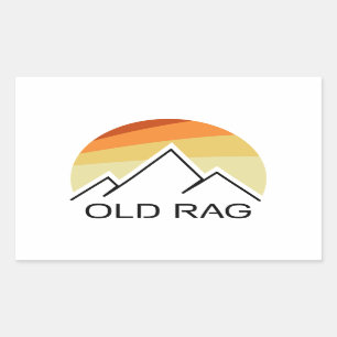 Old Rag Mountain Retro Sticker