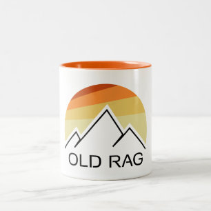 Old Rag Mountain Retro Two-Tone Coffee Mug