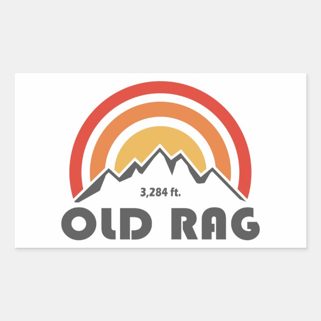 Old Rag Mountain Sticker (Front)