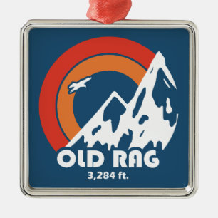 Old Rag Mountain Sun Eagle Metal Ornament