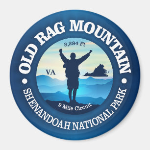 Old Rag Mountain (V) Magnet