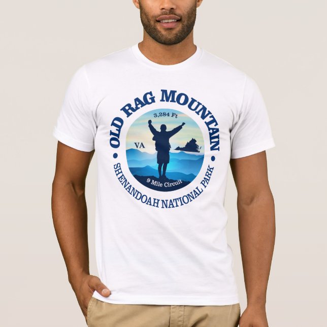 Old Rag Mountain (V) T-Shirt (Front)
