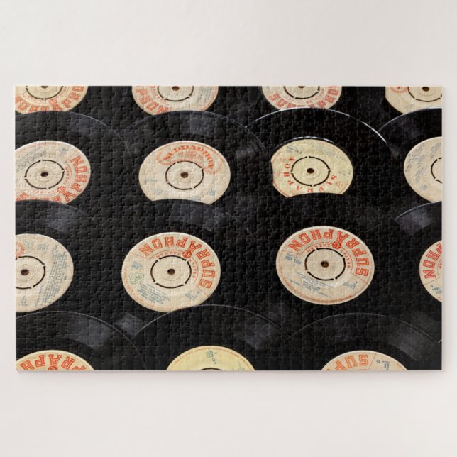 old records puzzle (Horizontal)