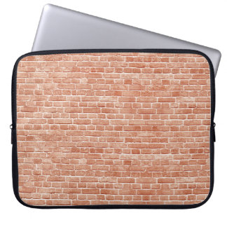 Old red brick wall texture. laptop sleeve