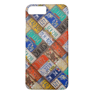 Old retro car license plates Case-Mate iPhone case