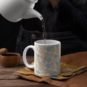 Old Retro Style Background Pattern Coffee Mug