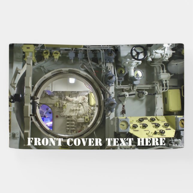 old retro submarine banner (Horizontal)