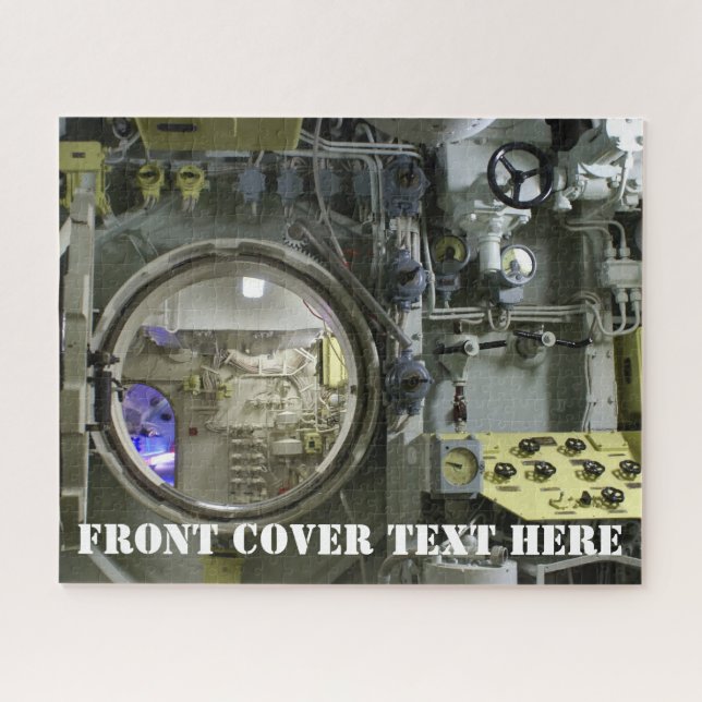 old retro submarine jigsaw puzzle (Horizontal)