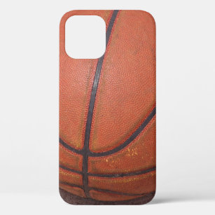Old Retro Worn Basketball Texture iPhone 12 Case