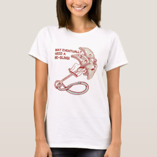 Old Rock climbing cam funny  T-Shirt