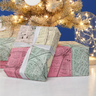 Old Rome NY Map (1874)  Wrapping Paper