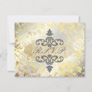 Old Rose RSVPs require 5x7 wedding invitations