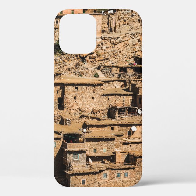 Old rural traditional local village in Morocco. Tr Case-Mate iPhone Case (Back)