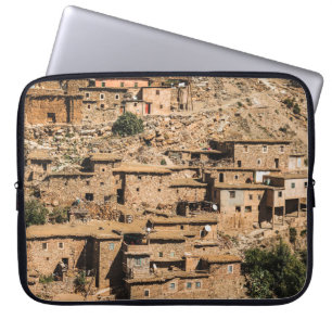 Old rural traditional local village in Morocco. Tr Laptop Sleeve