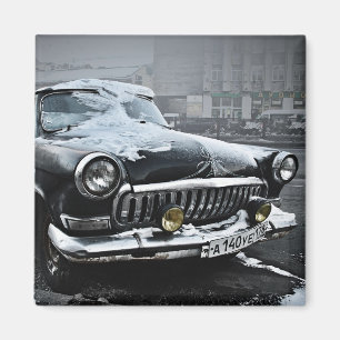Old Russian Car Magnet
