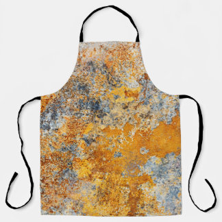 Old rust texture, grunge metallic background. apron