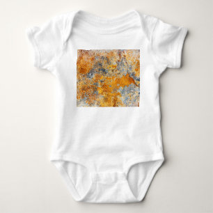 Old rust texture, grunge metallic background. baby bodysuit