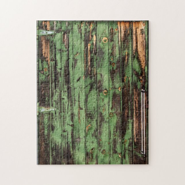 Old Rustic Barn Door Jigsaw Puzzle (Vertical)