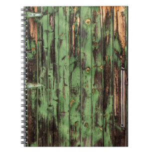 Old Rustic Barn Door Postcard Notebook