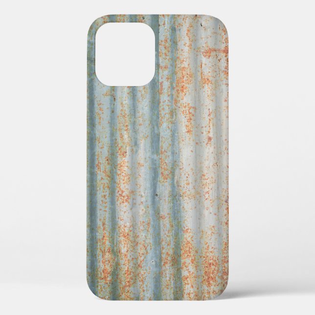 Old rusty steel wall. Old rusty steel wall texture Case-Mate iPhone Case (Back)