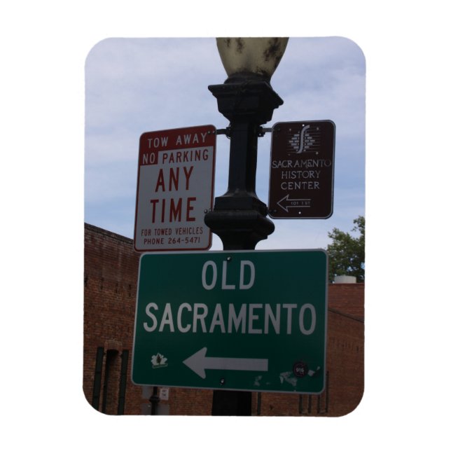 Old Sacramento Magnet (Vertical)