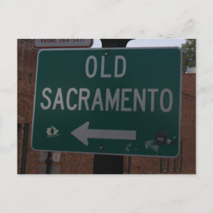 Old Sacramento Postcard