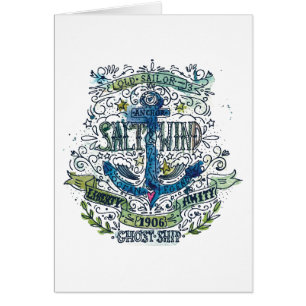 Old Sailor Anchor Poster