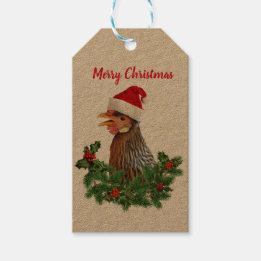 Old Saint Chick Gift Tags