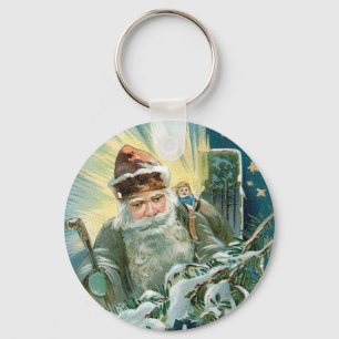 Old Saint Nicholas Keychain