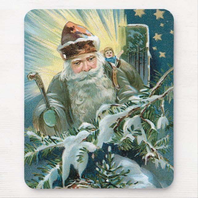 Old Saint Nicholas Mouse Pad (Front)