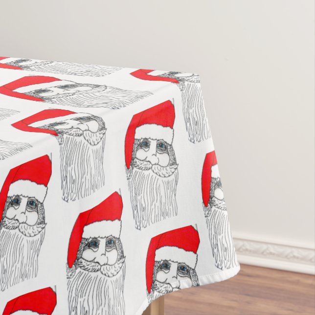 OLD SAINT NICK  TABLECLOTH (In Situ)