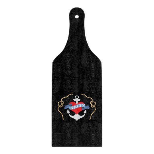 Old Salt Heart and Anchor Nautical Boards