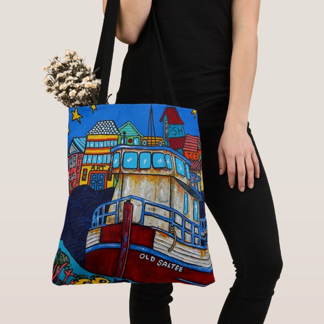 Old Saltee Beach Bag (Close Up)
