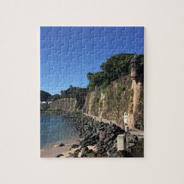 Old San Juan Historical Site Jigsaw Puzzle (Vertical)