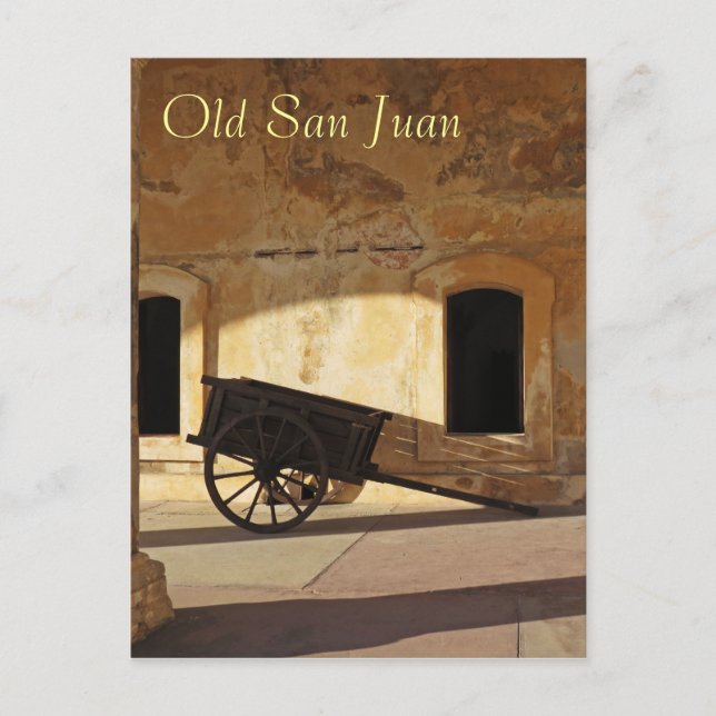 Old San Juan, Puerto Rico Souvenir Postcard (Front)